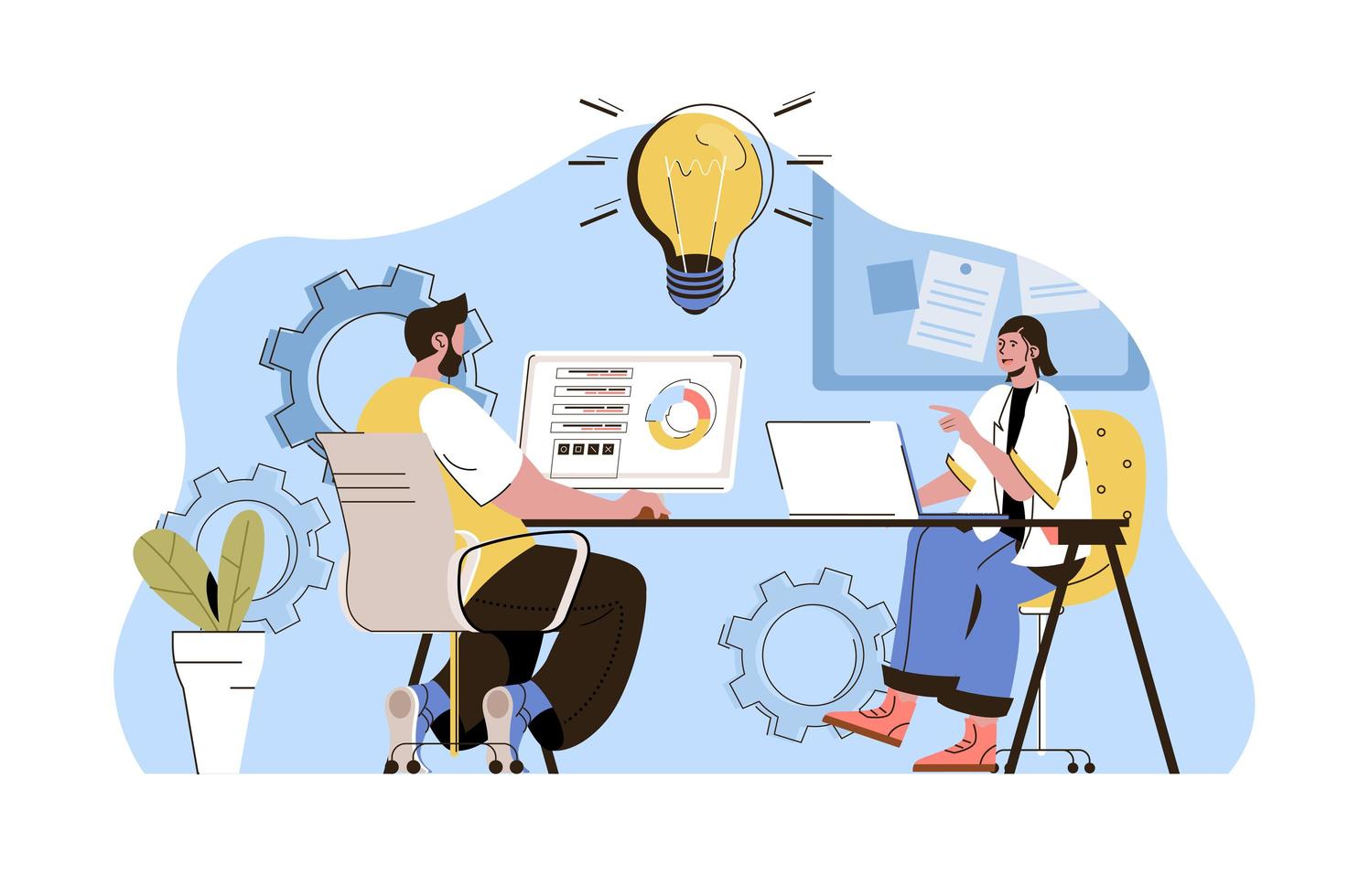 Strategy & Planning Illustration